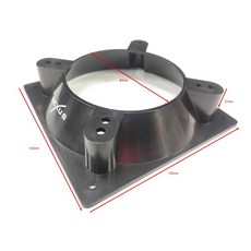 小白的生活工場 8 9公分轉12公分風扇轉接罩，輕鬆升級風扇，擴大送風範圍，享受涼爽舒適, 1個