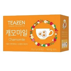 티젠 허브차 캐모마일 20T ala+2235tc, 20개입, 1g, 1개
