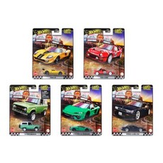Hot Wheels小汽車模型套裝 經典車款一次收藏, 風火輪街道系列合金小車MHW81766-954E 一組五入, 1個