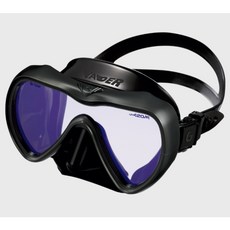 GULL VADER MASK UV420 潛水面鏡 單面鏡 - 游龍潛水, M Black Chrome