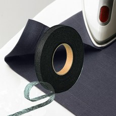 엠코어 옷수선 테이프 바지 수선 셀프 64m, 1개, 블랙1.2cm