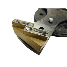 瑞鴻防水 刨除機鑽石磨塊組長形磨地機，適用於發泡劑、防水材料、環氧樹脂等高壓灌注後的地面處理, 單磨塊, 1個