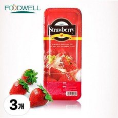 푸드웰 국산 가당 냉동 딸기 3kg (1kgX3개), 3개