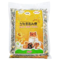 설치류 사료 600g 햄스터 다람쥐 기니피크 사육 먹이mi-2+1zlq
