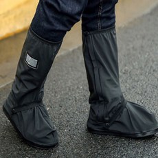 장마철 투명 레인부츠 방수커버 장화 비오는날 미끄럼방지, 투명_XL(270-285)