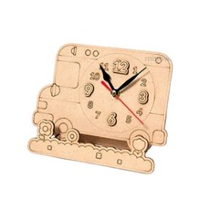 (민화샵)운송수단 모양 시계 버스 UDPWD0471