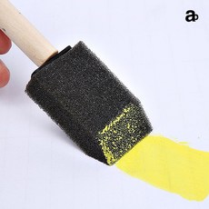 스펀지 붓 페인트 폼 브러시 젯소 미술 공예 1인치 페인트폼브러쉬