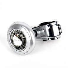 차량용 핸들봉 파워핸들 핸들 조작 한손 운전 실버, 단품