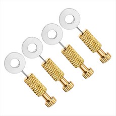 4pcs 가죽 봉합 포지셔닝 바늘 핸드 스티칭 용 가죽 바늘 수제 DIY 가죽 포지셔닝 핀