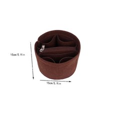 원형 가방 파우치 구획 이너백 수납 화장품백 이너 속가방 정리