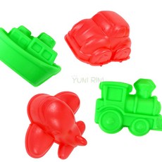 봉끼 모래놀이 세트 찍기틀, 1개