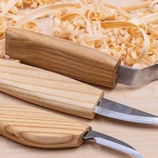 목재 조각 작업 칼 세트 나무 공예 핸드메이드 취미 활동 조각 도구 손잡이 우드, 상세페이지 참조