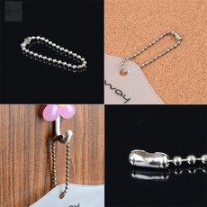 유쎌스토어 12P 구슬줄 구슬체인 키링재료