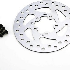 전동 스쿠터 뒷바퀴 브레이크 디스크 캘리퍼스 교체 부품, 1개, 2. 120MM