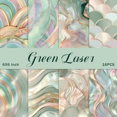 PRSTINCOL 스크랩북 빈티지 8인치 종이 스타일 16매 1x5 용품 스트라이프 DI