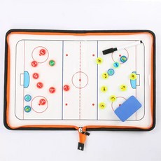 아이스하키 전술판 휴대용 하키 설명 전술보드 포지션, 단일 항목, 1개