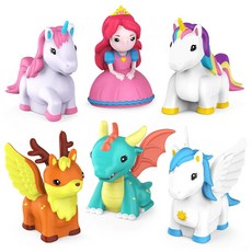 욕조 작업 판타지 수밀 목욕 장난감 부드럽고 | 디자인으로 위에 및 차단합니다 밀폐형 짜서 물 구멍이 습기를 여자 뜨기 장난감 6팩 유니콘 없는