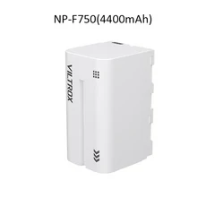 VILTROX NP-F550/F750/F970 리튬 배터리 6600mAh 휴대용 배터리(Type-C 인터페이스 및 모니터용 LED 전원, 07 NP-F750