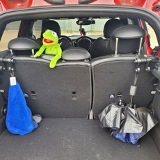 차량용후크 헤드레스트훅 카니발 옷걸이 봉지걸이, 1개