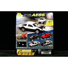 SO-TA TOYOTA AE86 微縮迴力車 - 豐田汽車 頭文字D 特雷諾, 1個, 大全4款+機台紙