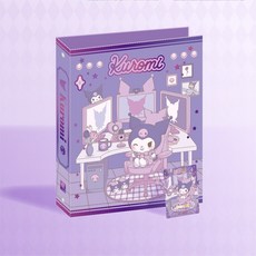 卡樂購 Kuromi 酷洛米系列珍藏卡 5包入 卡冊, 1個, 卡冊(贈PR002)