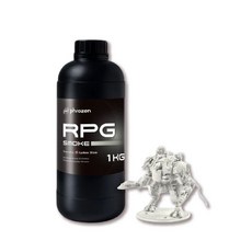 【原廠PHROZEN普羅森】高精細樹脂-RPG煙燻白(1KG裝)3D列印耗材, 1個
