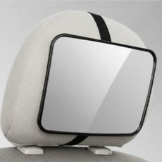 웨일릿 차량용 후방거울 세트 카시트 룸미러 보조 거울 흡착식, 1개, 후방거울+스트랩 SET