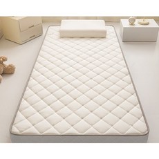 롱샹 매트리스 학생 기숙사 통기성 수면매트 허리에좋은매트리스, 흰색, 6cm