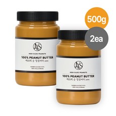 야스티 아르헨티나산 하이올레익 땅콩 100 순 땅콩버터 무첨가 500g x 1개