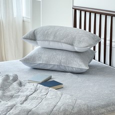 터리빙 여름 풍기 인견 시원한 냉감 베개 커버 5colors, 40x60(cm)