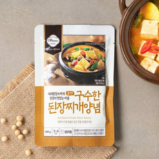 올반키친 된장찌개양념, 140g, 10개