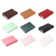 국산 가죽 디자인 책커버 책 표지 케이스, 1개, 연핑크_46배판(제일 큰 사이즈)