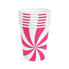 롤리팝종이컵 핫핑크(6개입)