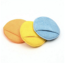 포켓 왁싱 어플리케이터 세차 광택 왁스 스펀지 패드 3종 세트, 랜덤, 2세트