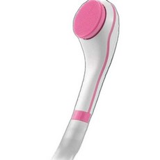 전동 때밀이 자동 등 브러시 마사지 가정용 목욕 타올, 상세페이지 참고, 핑크 + USB 충전 플러그
