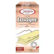 페라라 라자냐_삶지 않고 구울 수 있는 타입 달걀 포함_ 500g, 1