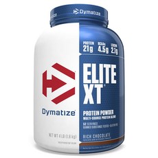 Dymatize 分離乳清蛋白粉, 濃郁的巧克力, 1個, 1.8 公斤