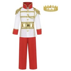챠밍 프린스 어린이 왕자 코스튬 남아 할로윈 의상