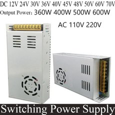 스위칭 전원 공급 장치 변압기 컨버터 소스 12V 220V DC 30V AC 400W 600W, 03 400W, 01 110V-220V, 04 48V