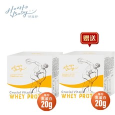 Hozho Body 好滋好 Crucial Vital 乳清蛋白優格飲，每包含20克蛋白質，獨立包裝，方便攜帶，隨時補充。, 2個, 720g