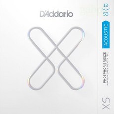 D'Addario XSAPB1253 民謠吉他弦 磷青銅 12-53, 1個