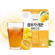 저스틱 나를 위한 시크릿티 콤부차 레몬맛 분말스틱, 5g, 30개입, 3개