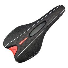 자이덴 경량 전립선 MTB 로드 픽시 자전거 안장, 1개, 검정