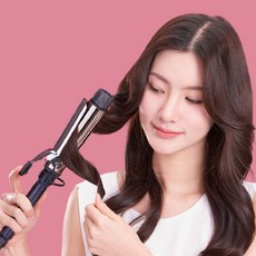 예스뷰티 WUP WUP777 헤어 봉고데기 온도조절 티타늄 프리미엄 프로 고데기 미용실 전문가용 35MM, 티타늄 온도조절 봉고데기 WUP777 35MM