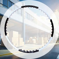 에어쿠션 훌라후프 1.2kg 참숯 홈트레이닝 지압볼 뱃살빼는법 조립식 홈트 뱃살빼기