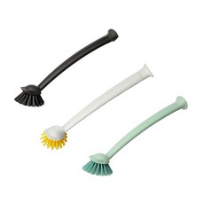 이케아 린니그 청소 세척솔 식기 세척 브러쉬 29cm 그린 블랙, 2개
