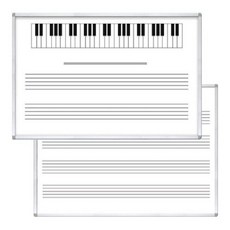 금강 자석 오선 칠판(40x60cm)tae6+6oyD