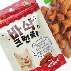 고양이간식트릿 고양이크런치 반려묘간식 연어맛, 1개, 70g