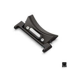 FatHouse 三星 Galaxy Watch 7 6 Classic 5 4 FE 金屬錶頭連接器, 1個, 黑,22mm