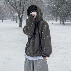 지금 JIIGEUM 아르 빅 후드티 쭈리 7C [쭈리/기모]